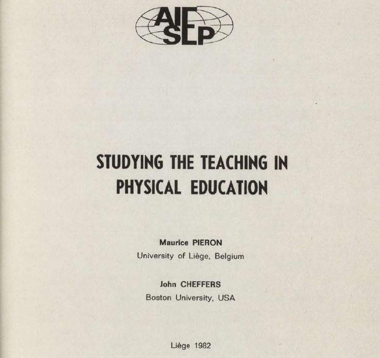 aiesep_publications_1982_studying_teaching